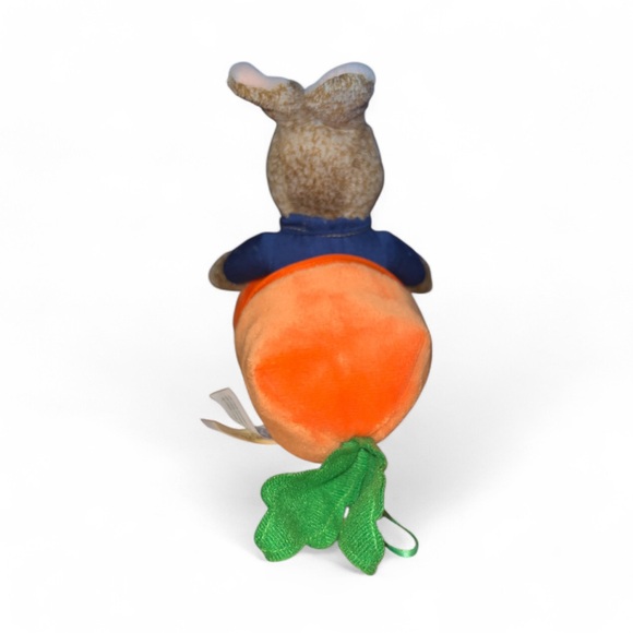 Dan Dee Peter Rabbit 2 Movie Flopsy Plush 7” In Zippered Carrot 2022 - Picture 3 of 6